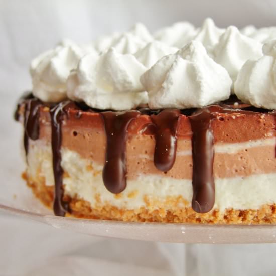 Triple Chocolate Cheesecake