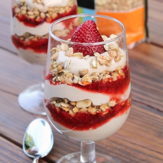 Peanut Butter & Jelly Parfait