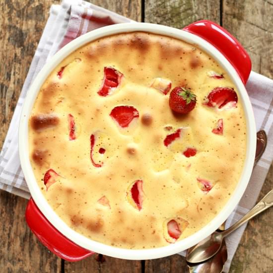Dessert with Strawberries