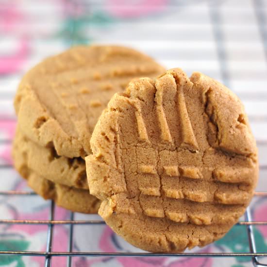 Old Fashioned Peanut Butter Cookies