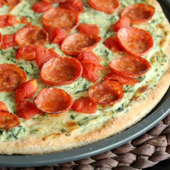 Pepperoni Florentine Pizza