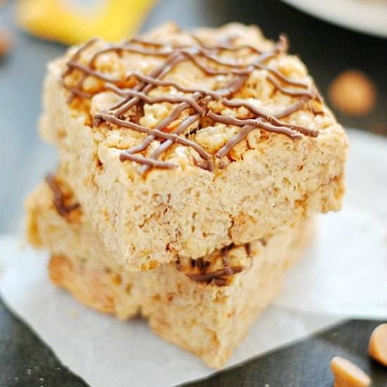 Butterscotch Butterfinger Krispies