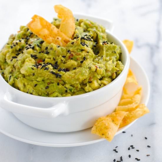 Asian Sesame Guacamole