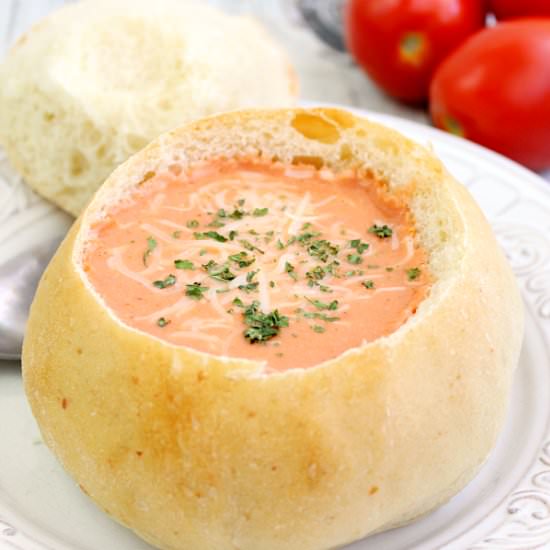 Creamy Italian Parmesan Tomato Soup