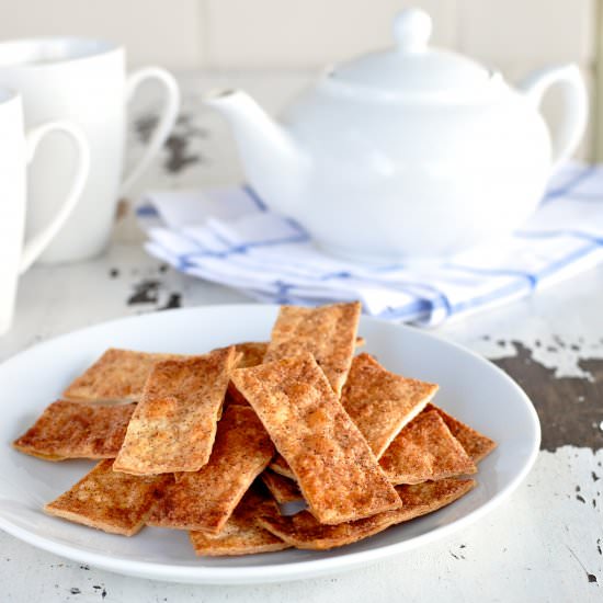 Cinnamon Sugar Tortilla Crisps