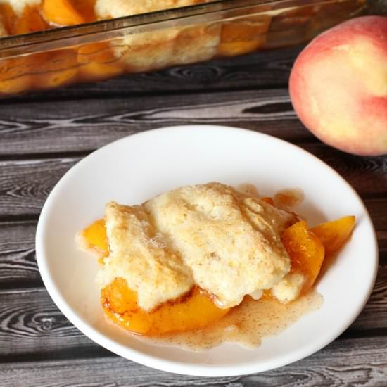 Easy Peach Cobbler