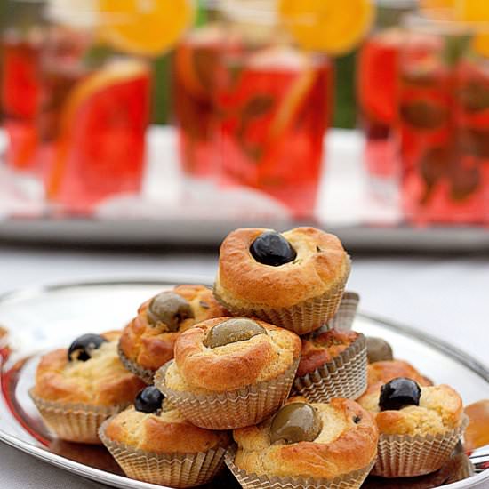 Mini Muffins with Olives