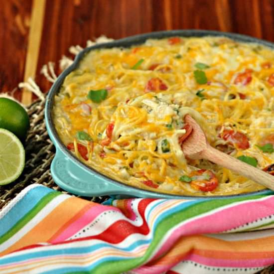 Lone Star Chicken Spaghetti