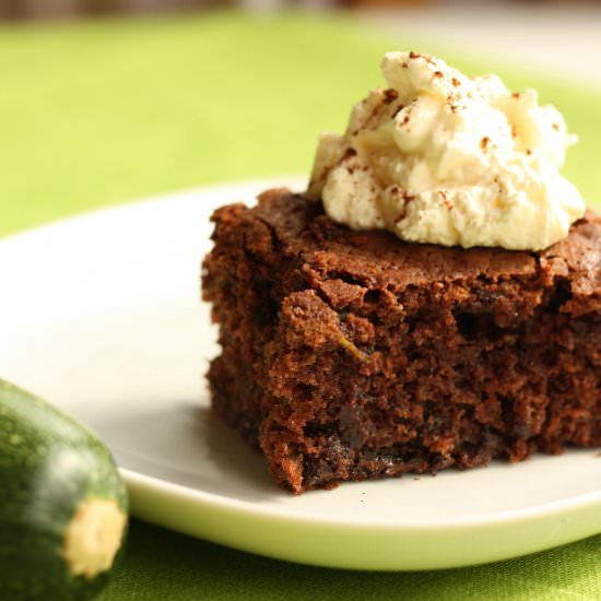 Gluten Free Chocolate Zucchini Cake