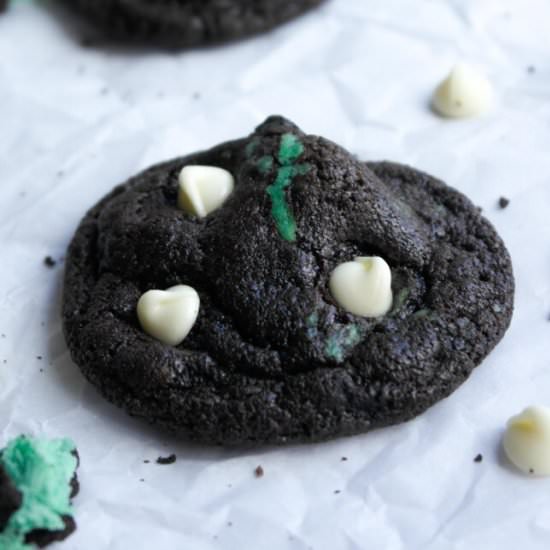 Double Chocolate Mint Oreo Cookies