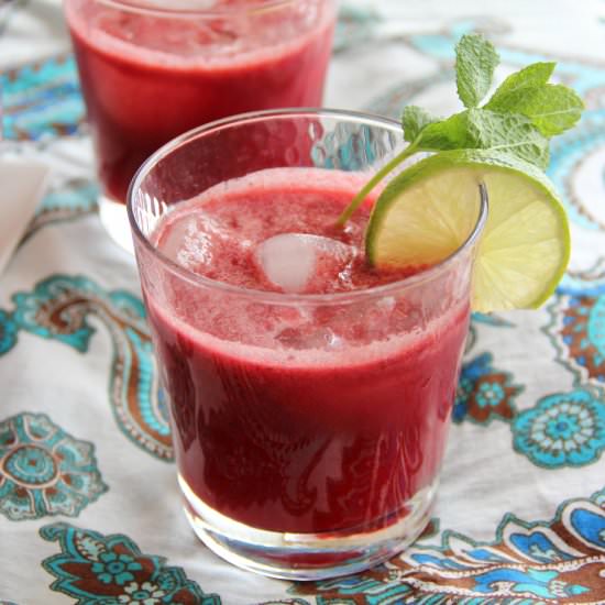 Summer Fruit Sparklers
