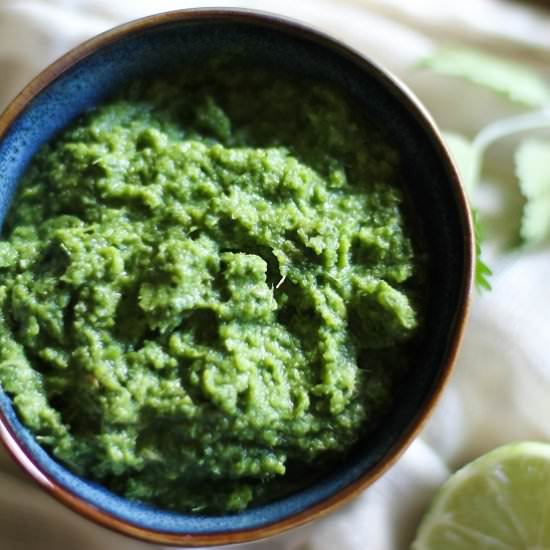 Easy Green Curry Paste