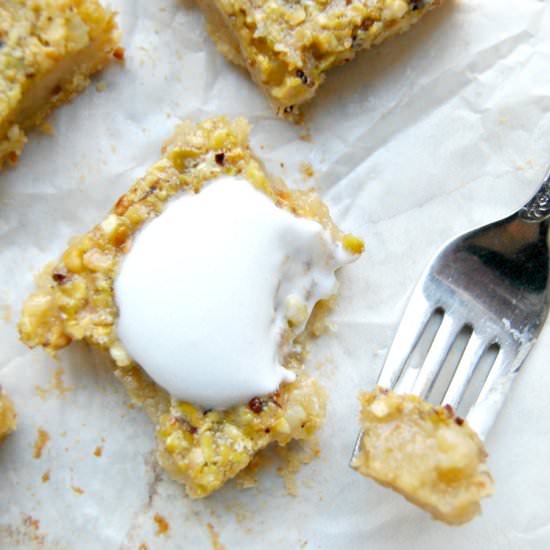 Pistachio Lemon Bars