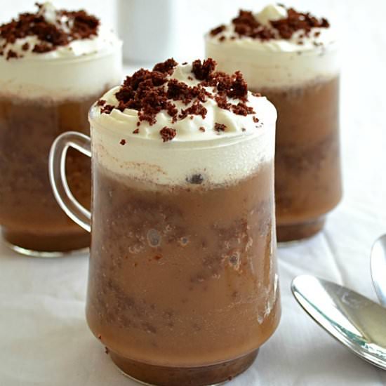 Mocha Brownie Frappuccinos