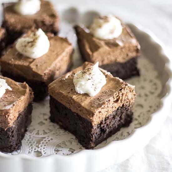 French Silk Brownies!
