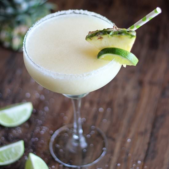 Frozen Coconut Pineapple Margarita