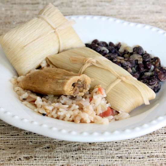 Homemade Tamales
