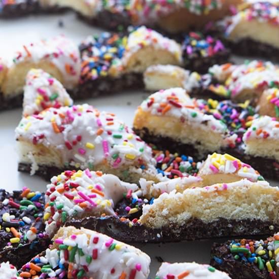 Doughnut Crunch Candy Bark