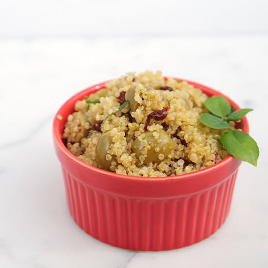 Quinoa and Amaranth Salad (Vegan)