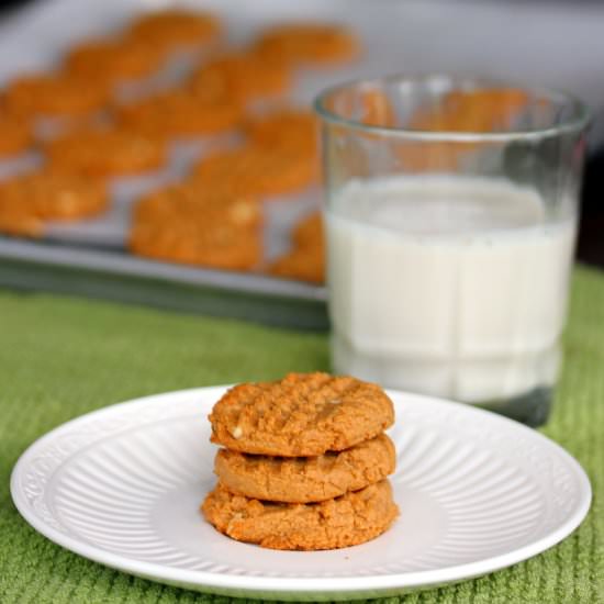 Gluten Free Peanut Butter Cookies