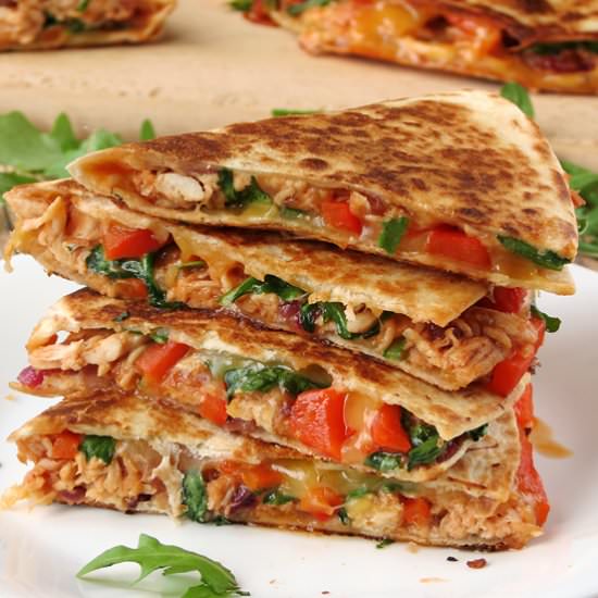 Chicken Quesadillas