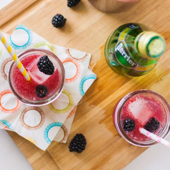 Blackberry & Lemon Cocktails