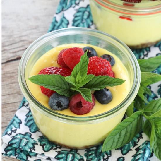 Crock Pot Cheesecakes in Jars
