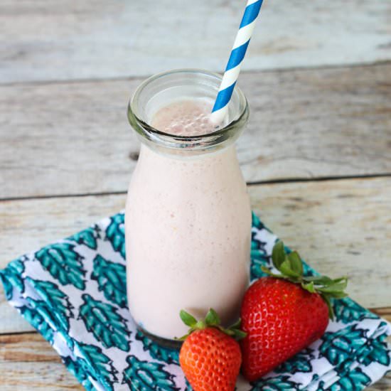 Quick Strawberry Milk
