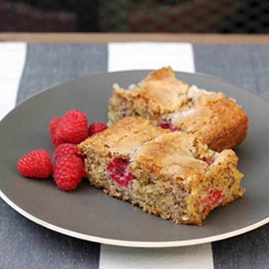 Raspberry Almond Bars