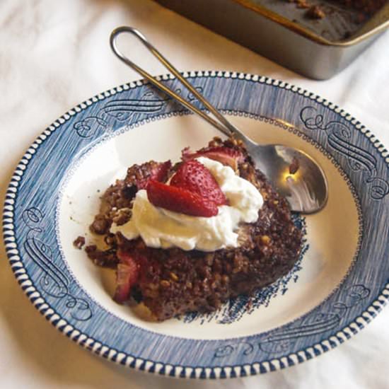 Strawberry Oat Breakfast Bars