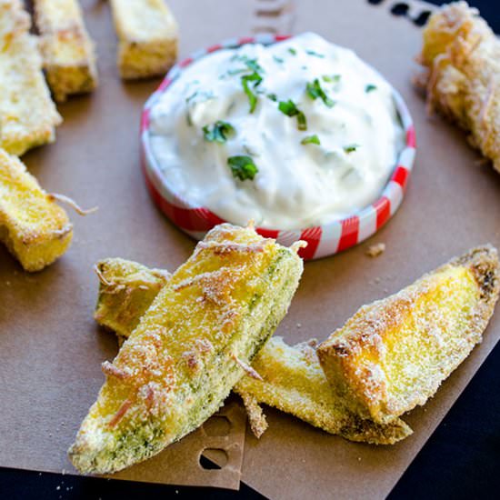 Baked Zucchini Sticks