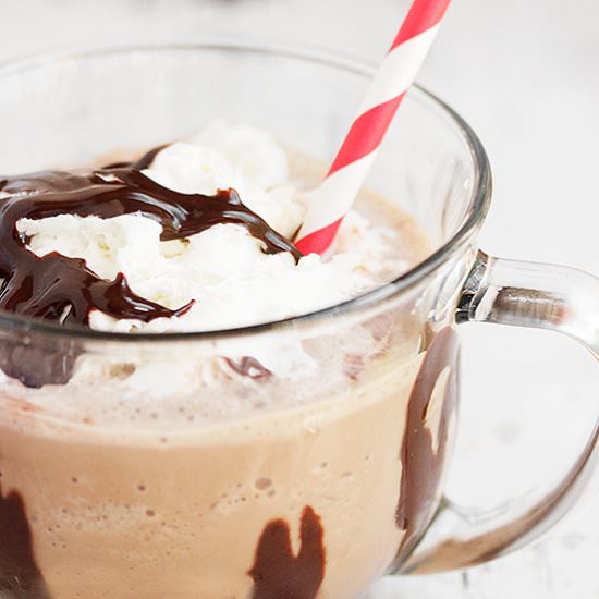 Burnt Toffee Chocolate Frappuccino
