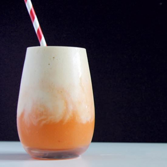 Tropical Peach Pineapple Smoothie