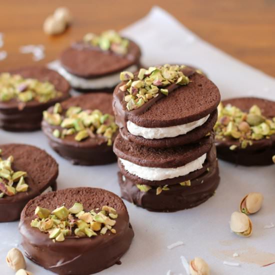 Coconut Ice Cream Sandwiches