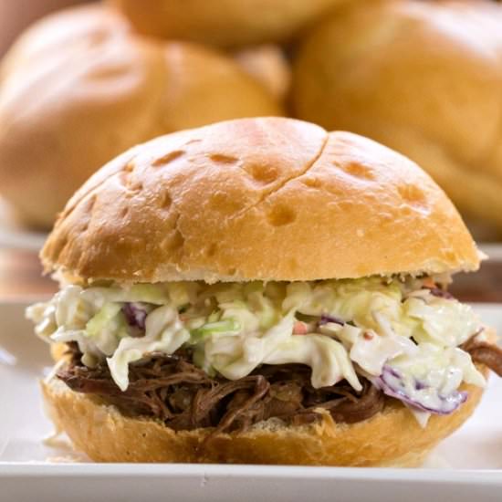 Slow Cooker Beef Sandwiches