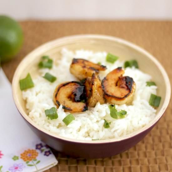 Honey Lime Shrimp