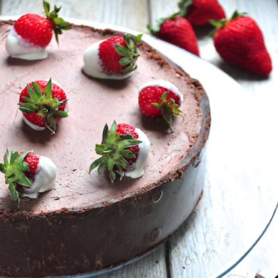 Triple Chocolate Cheesecake
