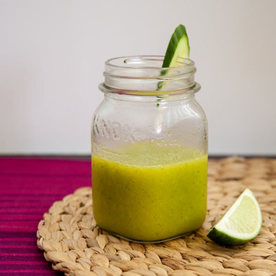 Mango Cucumber Slushie