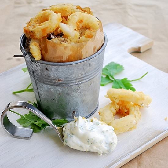 Fried Calamari (Squid)