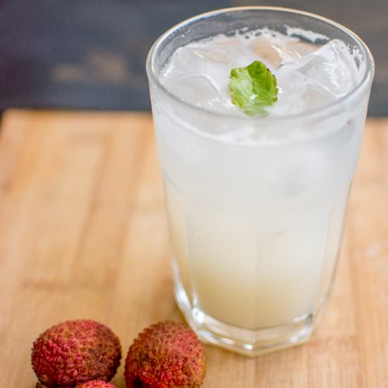 Lychee Ginger Cooler