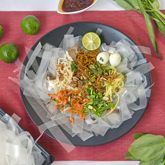 Vietnamese Rice Paper Salad