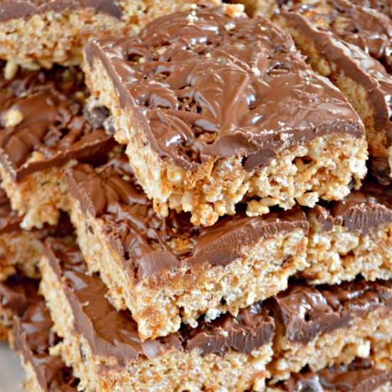 Nutella Cookie Dough Rice Krispies