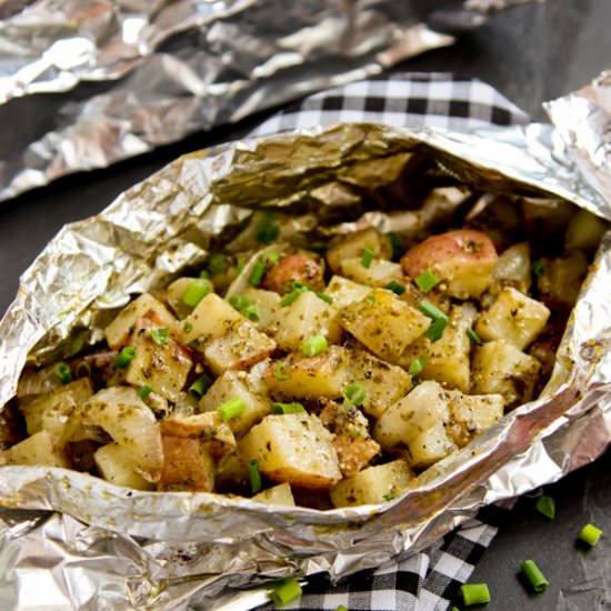 Grilled Red Potato Packets