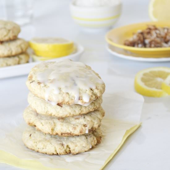 Toasted Coconut Lemon Scones