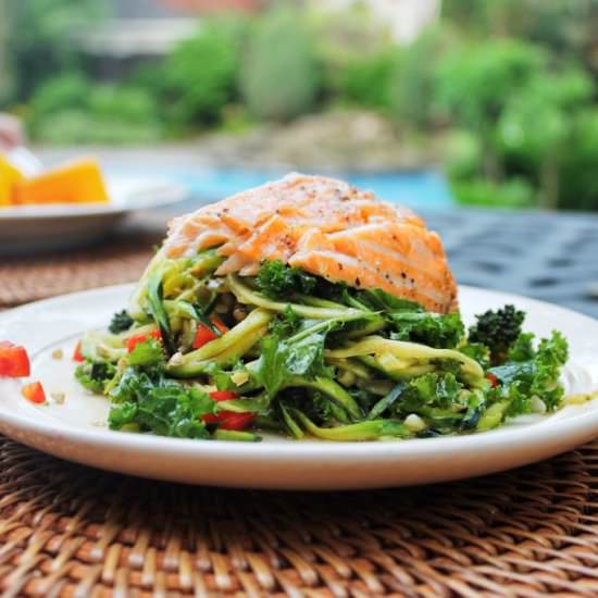 Spicy Asian Veggie Noodles