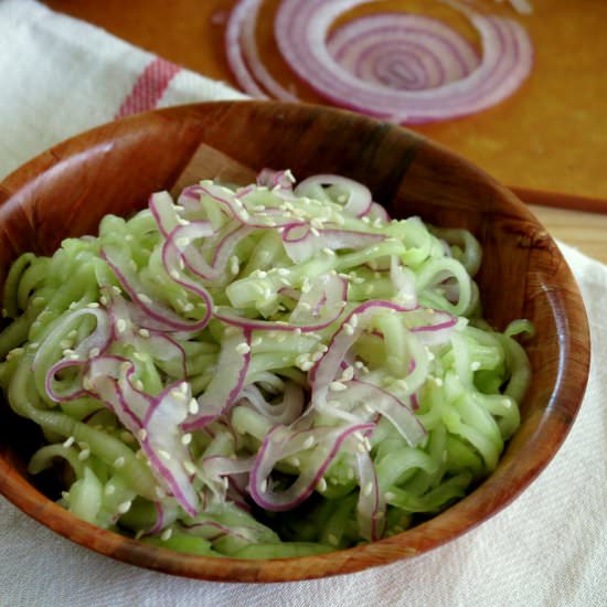 Cucumber Onion Salad