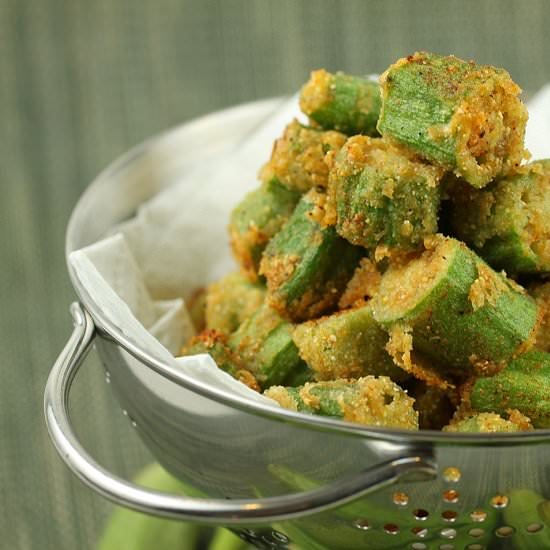 Slapilicious Fried Okra