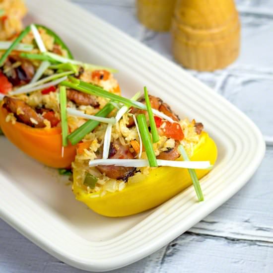 Spanish Style Stuffed Peppers