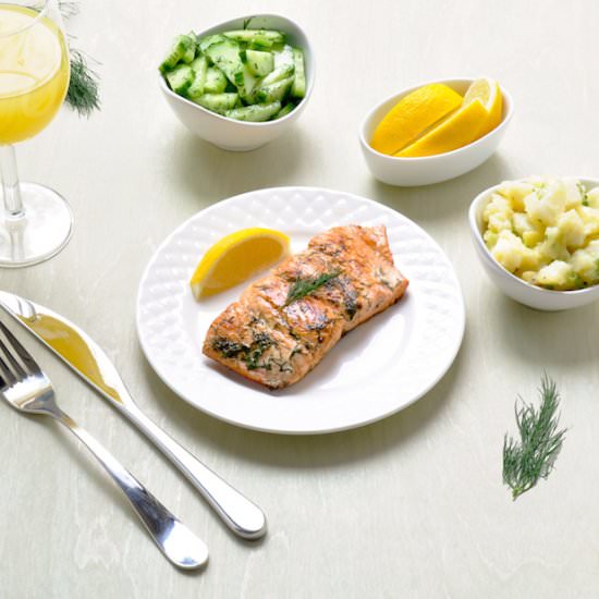 Pan Seared Salmon