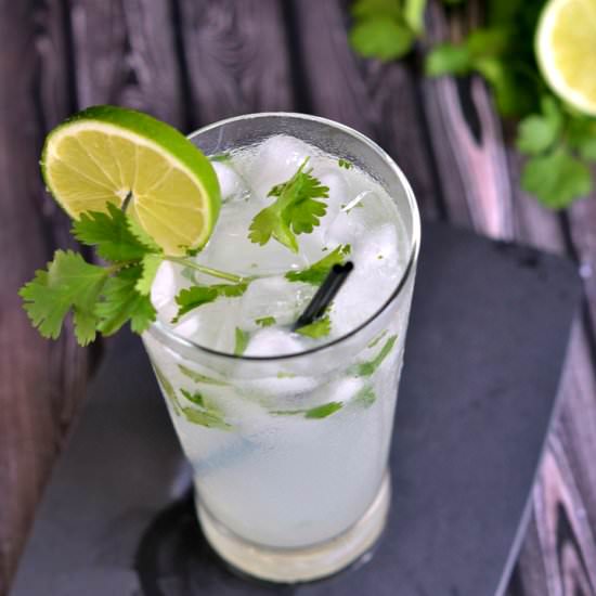 Coconut Lime Cilantro Cooler